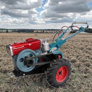 China Price <b>Cultivators</b> Hand Tractors 14HP Two Wheel Mini Walking Tractor - Product Image 3