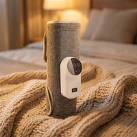 Masseur de mollets sans fil à compression d'air YIJIAN OEM ODM léger et portable avec 3 modes de massage, 5 niveaux de chauffage et minuterie automatique de 20 minutes