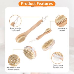 Cepillos de Baño de Sisal Natural Ecológicos de Marca Privada, Esponja de Baño de Luffa, Tira Larga para el Cuerpo, Exfoliante Corporal Personalizado - Product Image 2