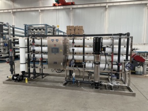 Planta Desalinizadora de <span class=keywords><strong>Agua</strong></span> de Mar Usada, Convierte <span class=keywords><strong>Agua</strong></span> Salada <span class=keywords><strong>en</strong></span> <span class=keywords><strong>Agua</strong></span> Potable, Membrana RO, Material FRP, Control PLC, Bomba de 250L/H de Capacidad - Product Image 3