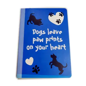 Wholesale cheap price custom exercise book - dogs paw A5 notebook office stationery promotion gift