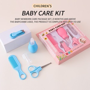 Set de Manicura para Bebés de 5 Piezas, Kit de Cuidado de Uñas para Bebés Incluye Peine para el Cabello, Tijeras de Punta Redonda, Cortauñas, Aspirador <span class=keywords><strong>Nasal</strong></span> - Product Image 2