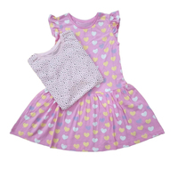 Robe de cérémonie pour enfants, style boutique, design personnalisé, style décontracté, choix populaire pour petites filles, robe à couches, robes pour femmes