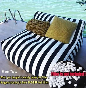 Ngoài trời olefin hồ bơi nổi UV + không thấm nước túi Đậu Bìa tắm nắng ghế - Product Image 3