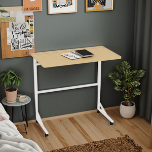 Bàn viết hiện đại nhỏ Bàn Máy Tính Bền bánh xe tiết kiệm không gian bàn máy tính xách tay cho văn phòng gia đình thiết kế gấp thân thiện với môi trường - Product Image 6