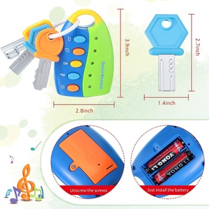 Chìa Khóa Xe đồ chơi với âm thanh và ánh sáng vui vẻ và giáo dục đồ chơi chính - Product Image 3