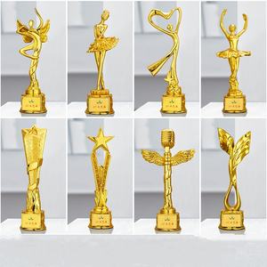 कस्टम क्रिस्टल राल नृत्य प्रतियोगिता ट्रॉफी संगीत रेसिन बॉडीबिल्डिंग रेसिन ट्रॉफी पुरस्कार गोल्डन गायन प्रतियोगिता ट्रॉफी - Product Image 4