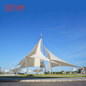 Độ bền kéo Lều màng cấu trúc vải lều pvdf vải độ bền kéo Shade màng cấu trúc lợp - Product Image 2