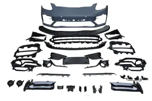 Mise à niveau du pare-chocs avant et arrière pour kit large carrosserie Mansor pour <span class=keywords><strong>Porsche</strong></span> Panamera 970 971 2010 2011 2012 2013 2014 2015 2016 <span class=keywords><strong>2023</strong></span> 2024 - Product Image 3