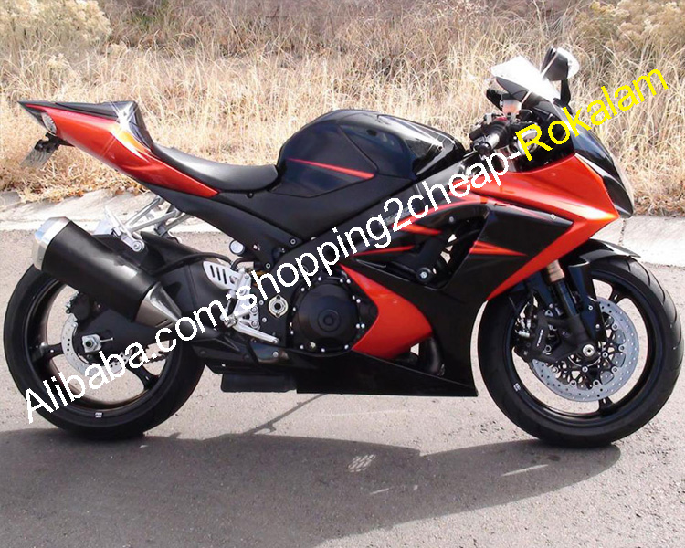 GSXR1000 K5 05 06 Black Fairings - Complete Set for Suzuki