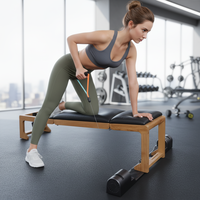 Banco Plegable para OmniGo AM9, Equipo de Gimnasio en Casa Todo en Uno, Ajuste de Altura para Diferentes Ejercicios, para Entrenamiento Diario