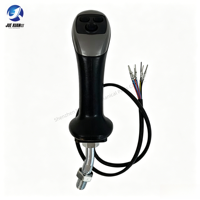 Manette de commande hydraulique électrique à 4 boutons pour pelle hydraulique Juexuan, avec poignée de remplacement pour grappin à bois 1