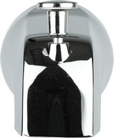 Robinet de baignoire avec inverseur de direction pour maisons mobiles et camping-cars, raccordement de tuyau 1/2 po, métal chromé, portée 5 po