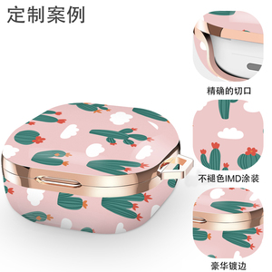 Estuche Rígido de Plástico Personalizado con Hebilla y Logotipo para Samsung Galaxy Buds, Estuche para Airpods 1, 2, 3, 4, Pro 2, Pro 3 - Product Image 2