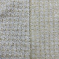 Tissu de pull rayé en tricot grossier, tissu en tricot épais pour vêtements, manteaux, pulls, habillement NCGH235