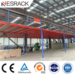 Système de stockage multi-étages pour entrepôt, protection contre la corrosion, plateforme de mezzanine, rayonnages robustes - Product Image 2