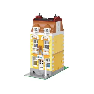 Happy Build YC-20006 House series photo studio Urban street view is a difficult adult toy Building Blocks Sets