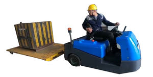 HELI電動牽引トラクター5トン倉庫工場設備電気航空機牽引貨物コンベヤー牽引トラクター - Product Image 2