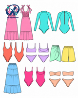 Fabricant de maillots de bain sur mesure, ensemble de bikini avec détail anneau pour femmes, logo personnalisé, collection de maillots de bain deux pièces