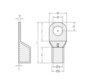 Krf ống đồng thiết bị đầu cuối áp dụng trong dây linh hoạt krf-loại ống đồng thiết bị đầu cuối - Product Image 2