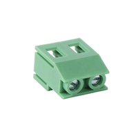 Straight Brass Screw-Type PCB Terminal Block 7.62MM Wiring Connector