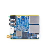 Routeur IoT Nanopi R1 1 Go de RAM/8 Go à double écran, compatible avec Ubuntu et OpenWrt open source, avec connecteurs GPIO, système d'exploitation Linux