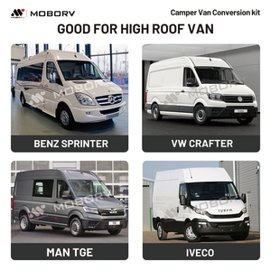 Kit de Conversión para Camper Van MOBORV Sprinter Crafter MAN IVECO: Armario Ligero, Electrodomésticos Certificados CE, Cocina DIY de Paquete Plano - Product Image 2