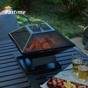 <span class=keywords><strong>Brasero</strong></span> en acier 2-en-1 pour feu <span class=keywords><strong>de</strong></span> bois et charbon <span class=keywords><strong>de</strong></span> bois, foyer extérieur, <span class=keywords><strong>brasero</strong></span>, pique, 10000-14999 BTU pour jardin/patio/camping - Product Image 1