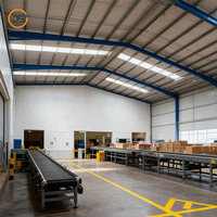 Estructura de Acero Prefabricada de Diseño Moderno con Vigas en H para Construcción de Fábricas, Almacenes y Talleres