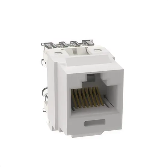 מודול rj45 Cat6 UTP FTP שקע אבן מפתח נקבה עבור לוח תיקון RJ45