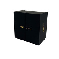 Boîte à bijoux personnalisée avec tiroir et insert en mousse EVA, dorure à chaud, fabricant de boîtes à bijoux personnalisées