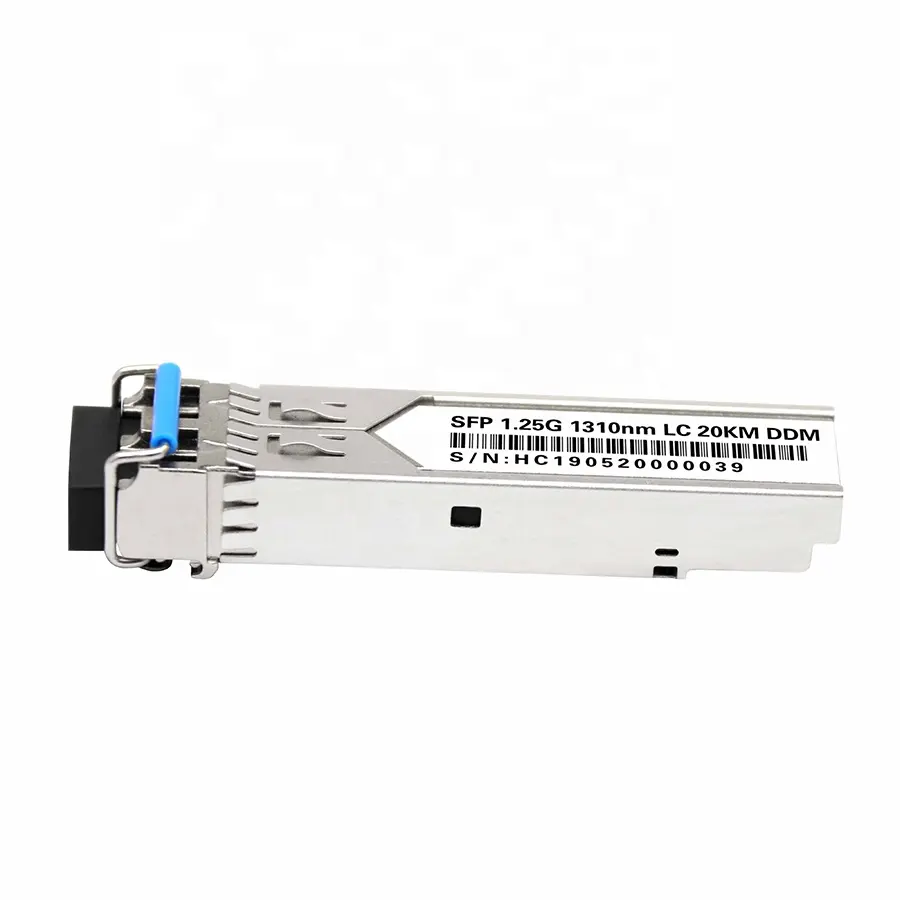 Transceptor de fibra óptica de bajo costo Huawei compatible 1,25G 20km Sfp 1000base T Oem Sfp LC conector