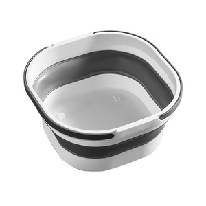 Precio de fabricante, bañera de inmersión, Cubo de lavabo de pie de viaje plegable de plástico plegable, bañera portátil - Product Image 1