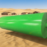 Bâche en PVC résistante aux UV du Moyen-Orient, anti-tempête de sable, haute résistance à la chaleur pour tentes et abris désertiques