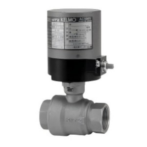 Vanne à bille électrique à bride de type Y Kitz EA100 DN65 PN16 en fonte pour l'industrie chimique et l'eau - Product Image 5