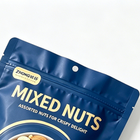 Sachet Doypack refermable MOPP/PET/PE de qualité alimentaire, imprimé en héliogravure, thermoscellable, résistant à l'humidité, écologique et réutilisable pour l'emballage alimentaire