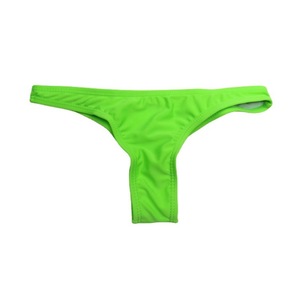 Nouveau maillot de bain string plissé uni sexy pour femme, style européen et américain, lingerie sexy - Product Image 5
