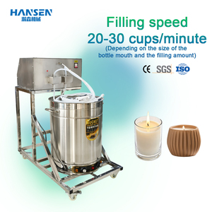 Machine à couler la <span class=keywords><strong>paraffine</strong></span> semi-automatique de bureau pour la fabrication de bougies - Product Image 1