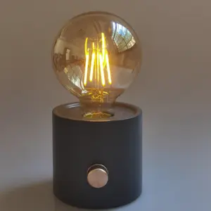 2024 Новое поступление, батарейки, диммируемая Водонепроницаемая декоративная стеклянная лампа в стиле Эдисона в стиле ретро, светодиодная лампа