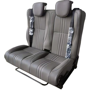 Siège de lit pliable universel <span class=keywords><strong>en</strong></span> cuir pour Sprinter/Transit/VW Van Conversion, multifonctionnel, imperméable - Product Image 1