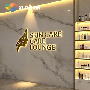 Insegna Personalizzata 3D da Esterno con Logo Insegna in Metallo e Acrilico Retroilluminata a LED - Product Image 2