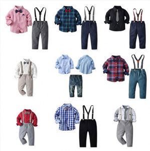 BSL89 Ensemble 3 pièces pour bébé garçon, tenue de baptême, fête formelle, cadeau, manches longues, automne - Product Image 6