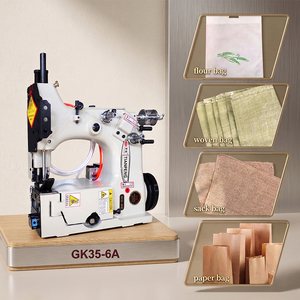 Factory Direct Automatic Vertical <b>Sewing</b> Machine <b>for</b> PP Woven Rice Flour Grain and Feed Bags - Product Image 2