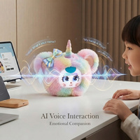 Poupée en peluche interactive intelligente IA, personnages adorables, jouet personnalisé, compagnon, sac à dos, pendentif