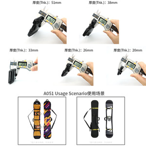 <b>Ski</b> Strap Buckle A-051 Plastic Durable <b>Ski</b> Bag Accessory - Product Image 4