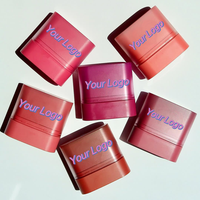 Vente en gros Blush à joues sur Vegan Faites votre propre logo Oem Maquillage étanche 3 en 1 Bâtons de fard à joues SPF de marque privée