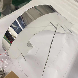 Tùy chỉnh công ty logo thương hiệu <span class=keywords><strong>Backlit</strong></span> dẫn đăng ký Hội Đồng Quản trị 3D gương kết thúc acrylic cho văn phòng trong nhà trang trí - Product Image 6