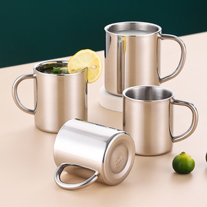 Vaso Térmico <span class=keywords><strong>de</strong></span> Acero Inoxidable 304 <span class=keywords><strong>de</strong></span> Diseño Moderno, Doble Capa, Resistente a Caídas, con Tapa, para Café, <span class=keywords><strong>Leche</strong></span>, Té - Product Image 1