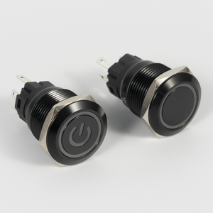 Interrupteur à bouton-poussoir momentané en métal IP65 12mm 16mm 19mm 22mm 25mm pour convoyeur à vis - Product Image 5