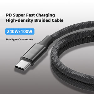 Cable USB Tipo C Multifunción de 240W 6A con Carga Rápida, Cable de Datos de 1.2M para Teléfono Móvil y Portátil - Product Image 2